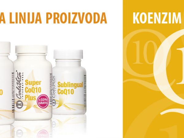 OBNOVLJENA LINIJA PROIZVODA COQ10